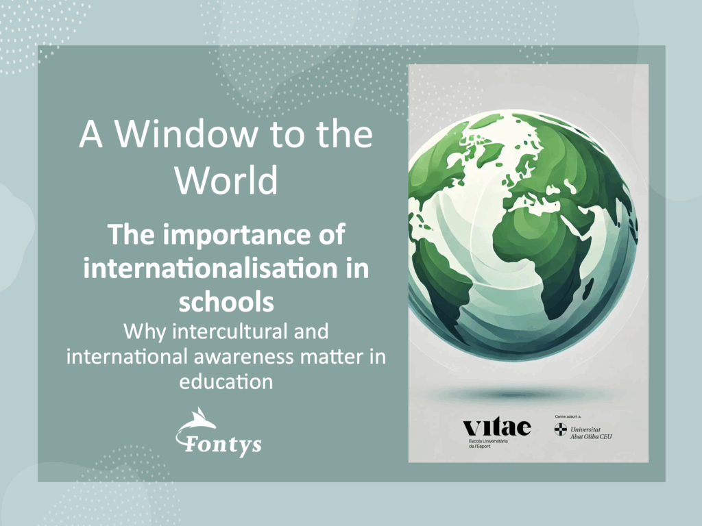 Cartel ponencia internacionalización de la educación, en Fontys